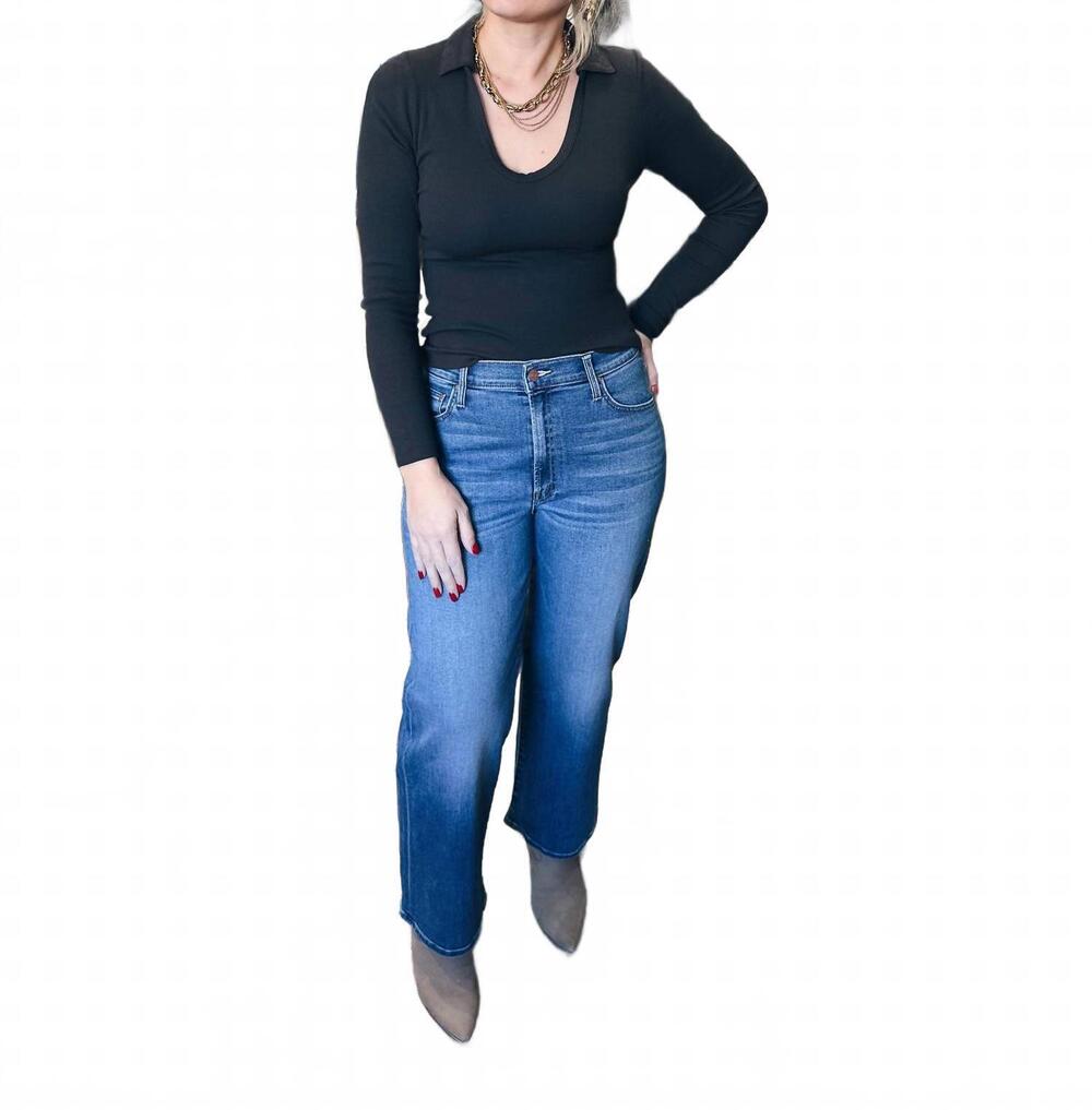 NEW SUNDAYS women's jamie tee in espresso